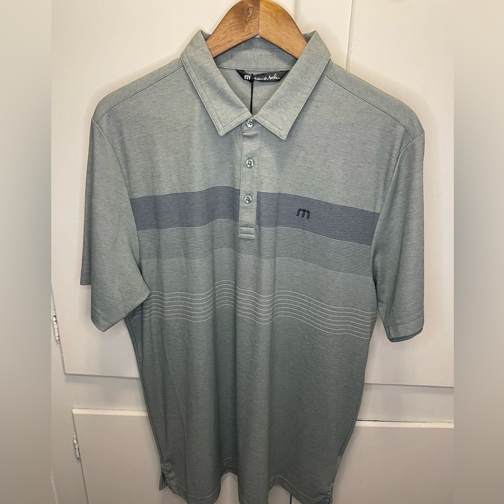 TravisMathew Two Minute Drill Polo Size L